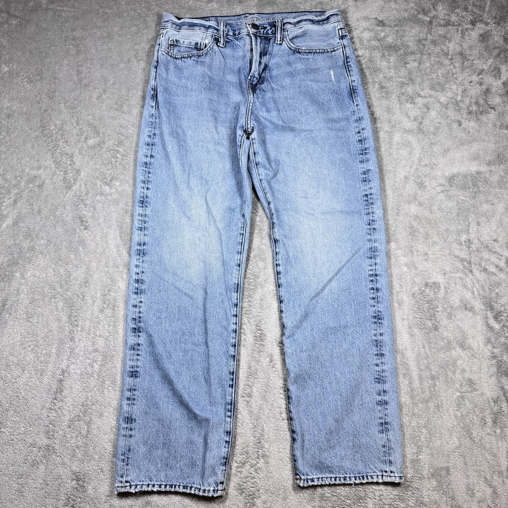 Vintage American Eagle Jeans Mens 30x30 Straight Leg‎ Light Wash Denim Pants